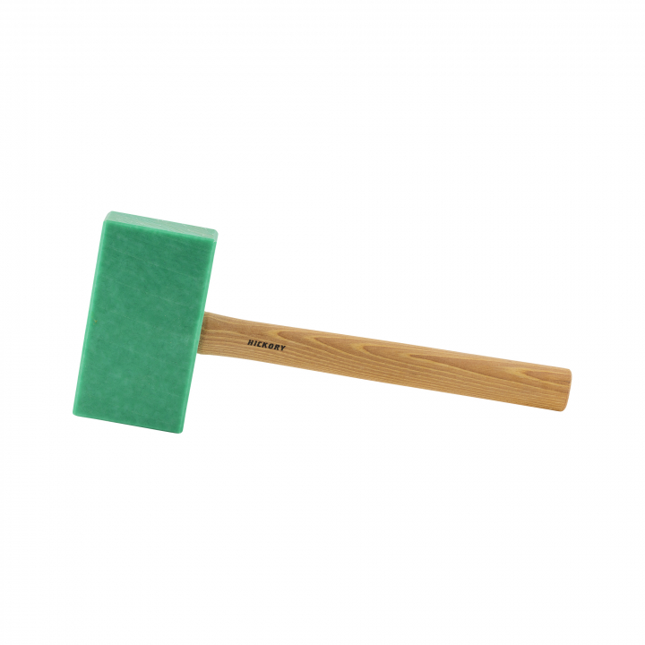 Muovinuija vihreä 155 x 85 mm ryhmässä Iskutyökalu / Vasarat ja nuijat / Nuijat @ Uveco AB (124002)