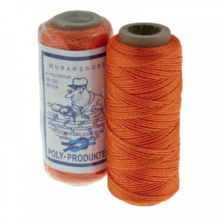 Muurausnaru oranssi ryhmässä Muut tuotteet / Kynät – Piirrostyökalut – Harpit / Värilangat @ Uveco AB (216202)