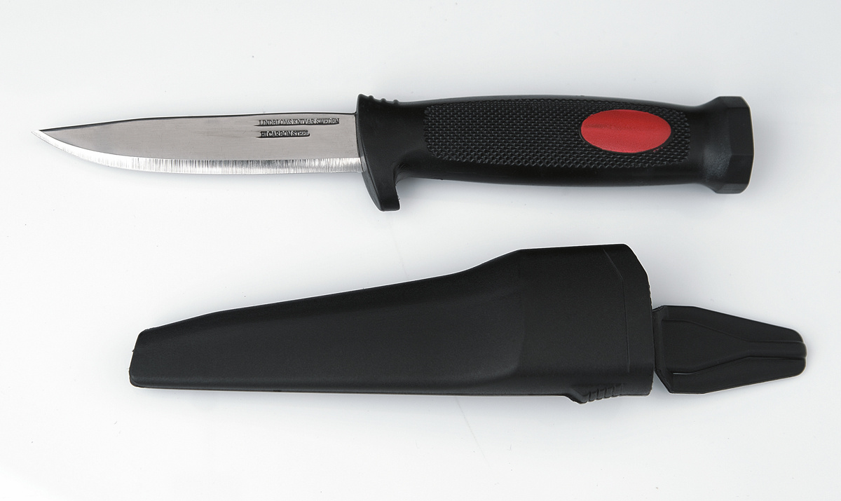 Puukko musta hiiliteräs Ferax