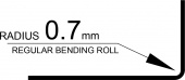 Taivutuspyörä 2 mm säde XL-Line -sarjaan – 2-pakkaus